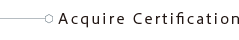Acquire Certification